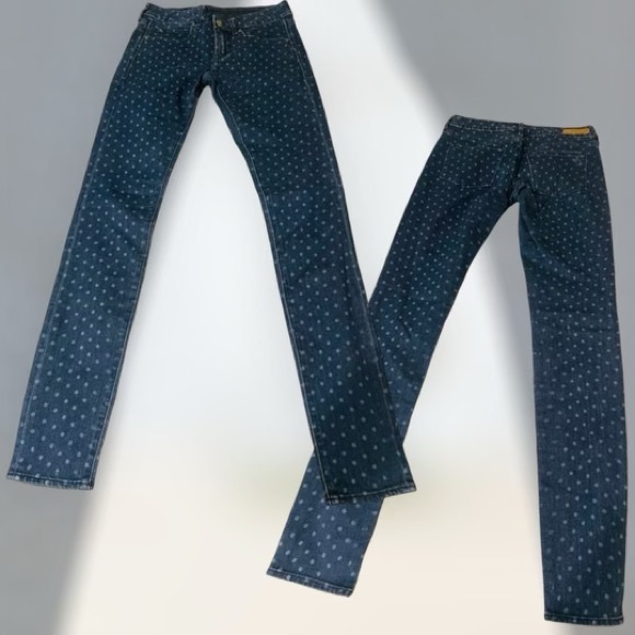 Articles of Society Polka Dot Skinny Jeans - Picture 2 of 10